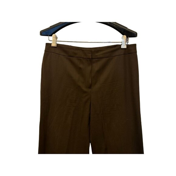 Lafayette 148 New York Trousers Pants Wool Strait Leg Size 10 - Picture 3 of 8